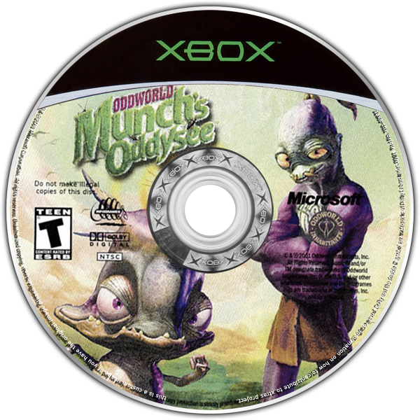 Oddworld Munch's Oddysee media 4 for Xbox